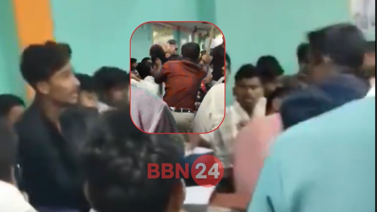 Nalanda Student Beaten By Teacher Video Viral