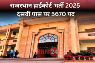Rajasthan High Court Peon Recruitment 2025