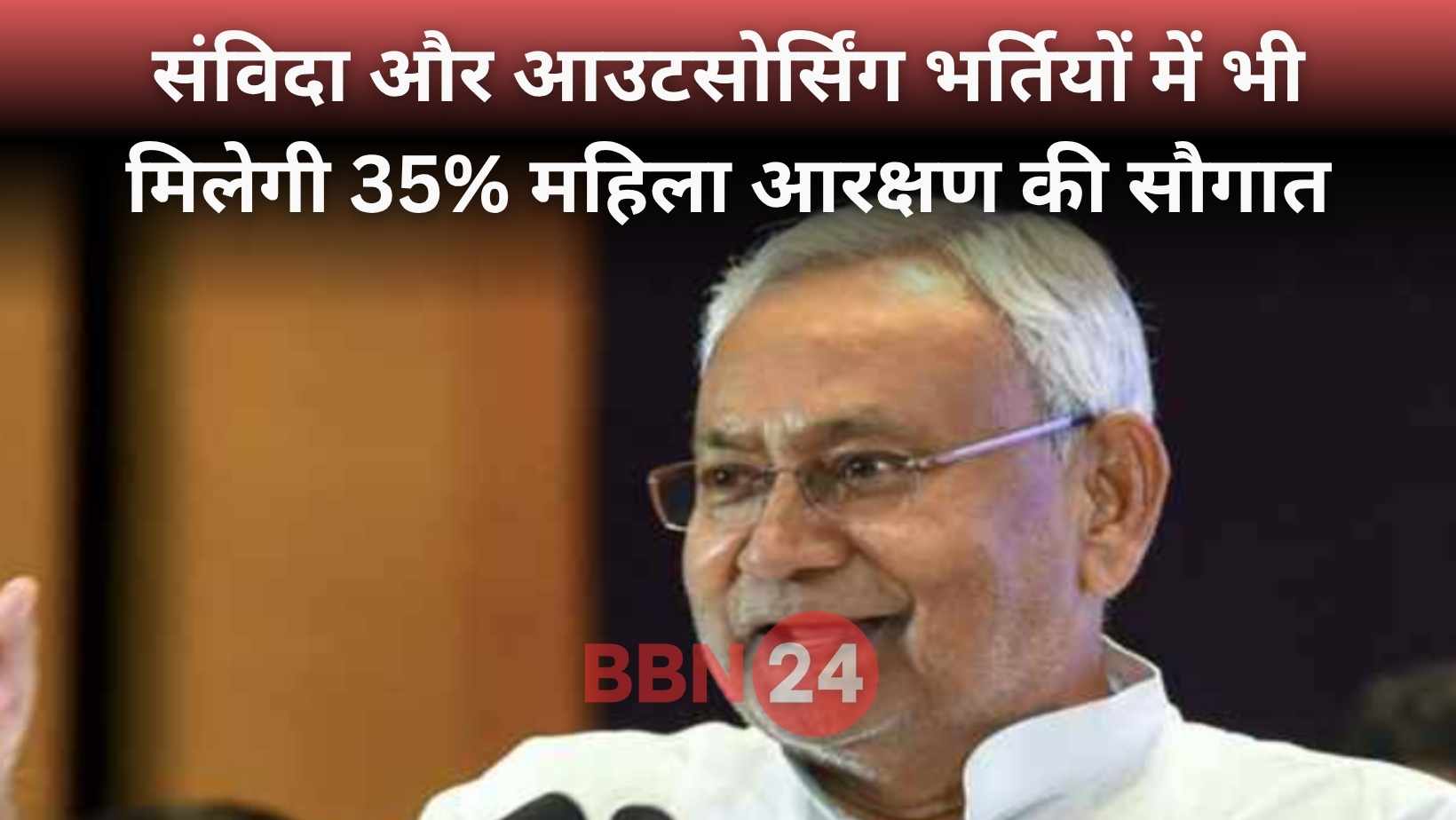 Bihar Women Reservation Nitish Kumar 2025 Announcement